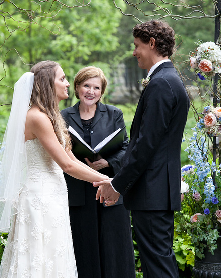 Yaddo Wedding Rev. Joy Burke