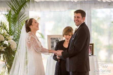 Saratoga Wedding Officiant, Rev. Joy Burke