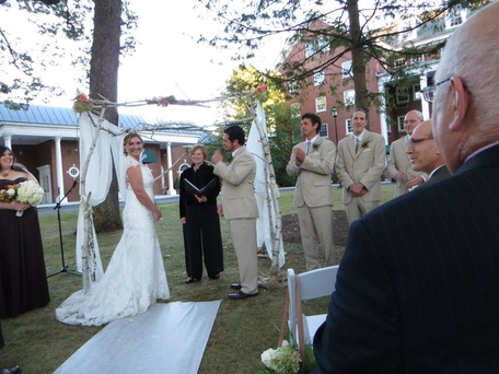 Saratoga Wedding Officiant, Rev. Joy Burke